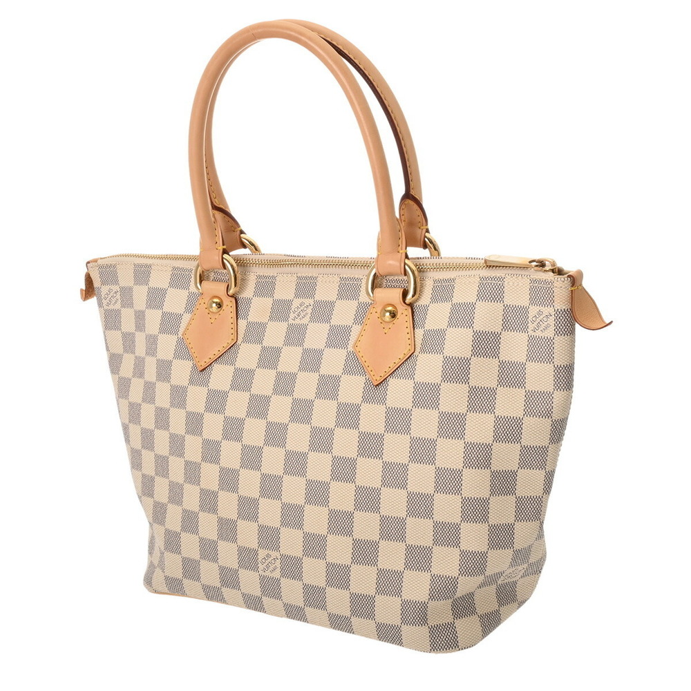 Louis Vuitton White Azur Saleya Damier Handbag